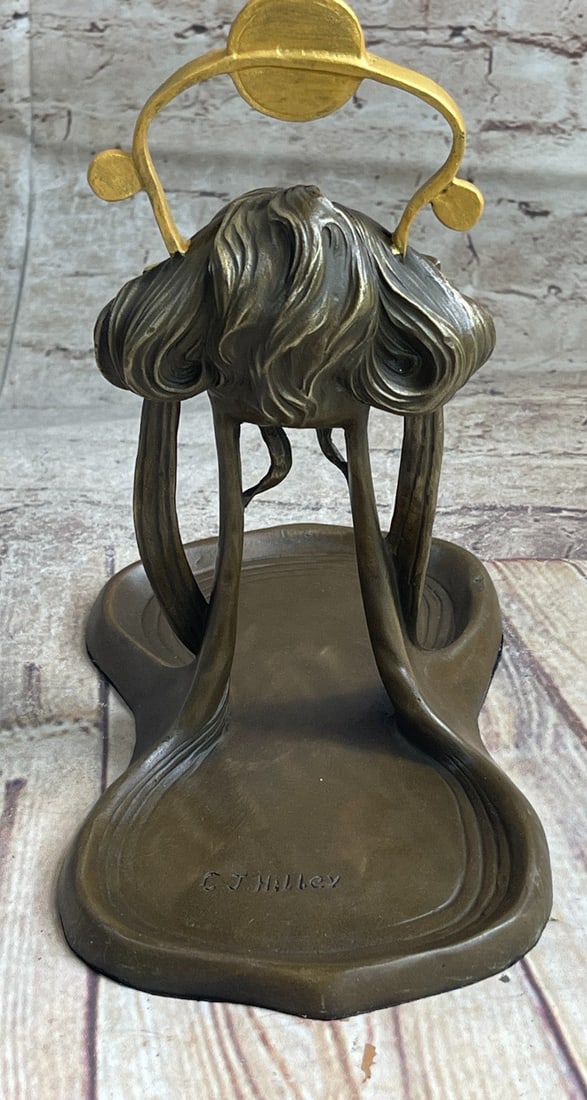 Candy Dish Bronze Sculpture - 6