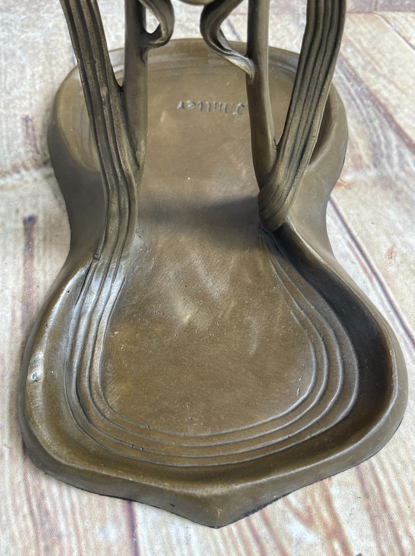 Candy Dish Bronze Sculpture - 7