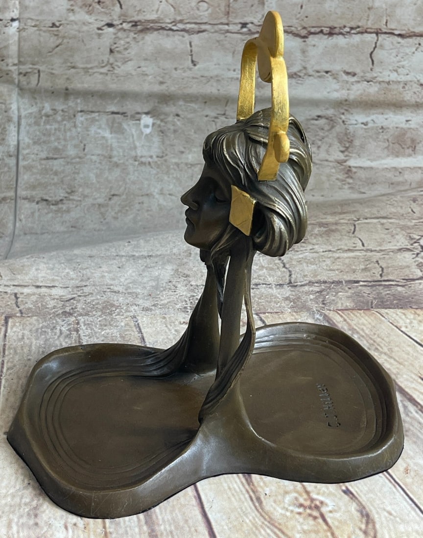Candy Dish Bronze Sculpture - 9