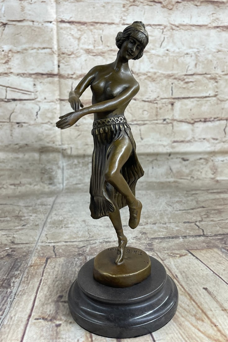 Dancer Bronze Sculpture - 3