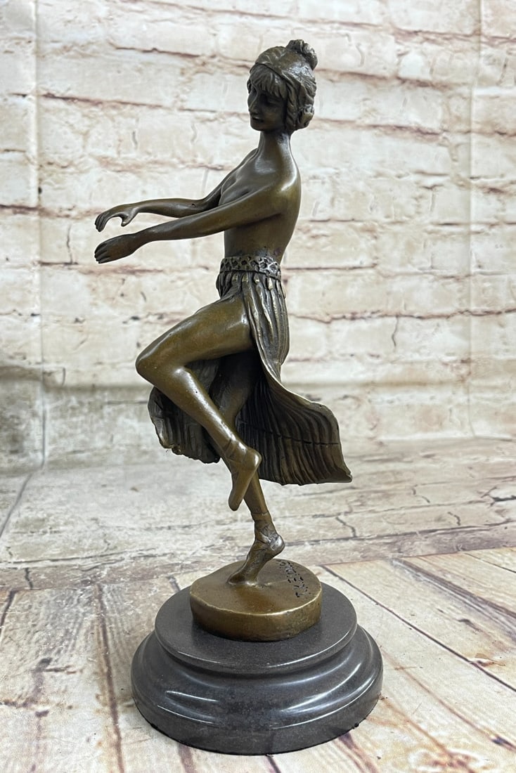Dancer Bronze Sculpture - 4