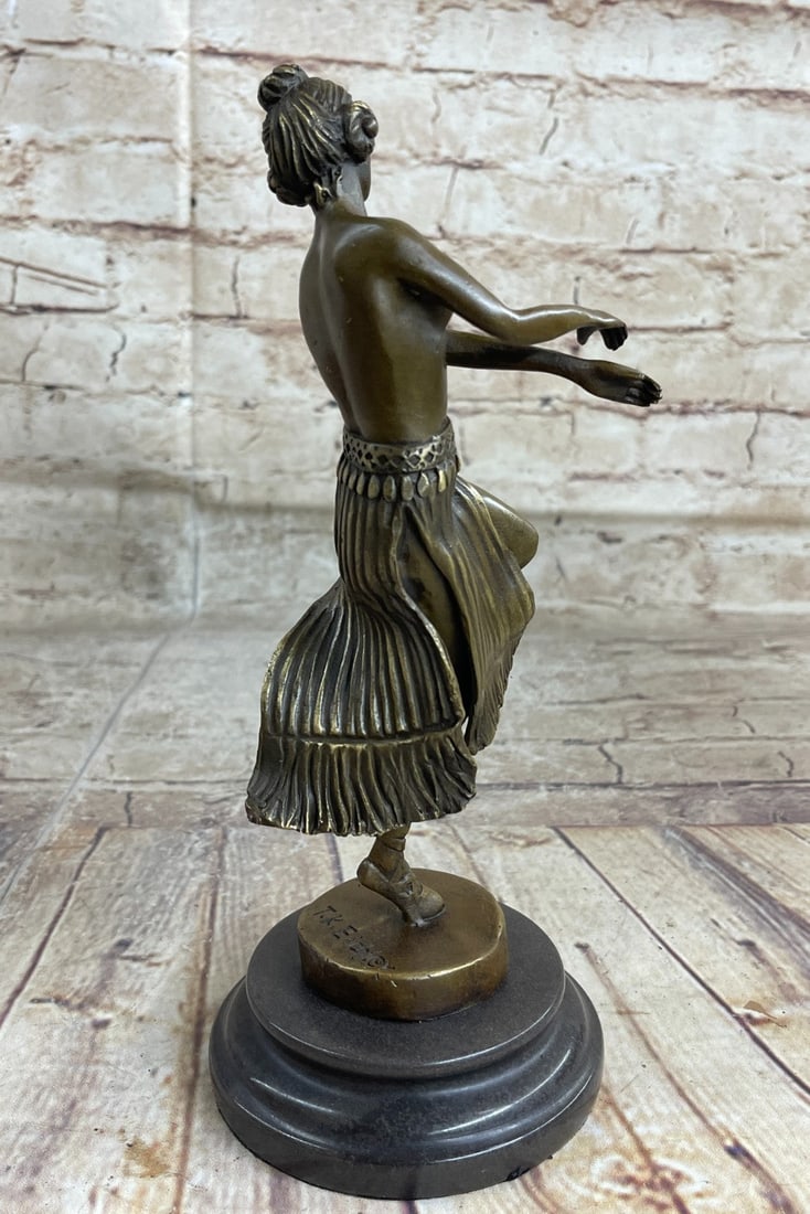 Dancer Bronze Sculpture - 6