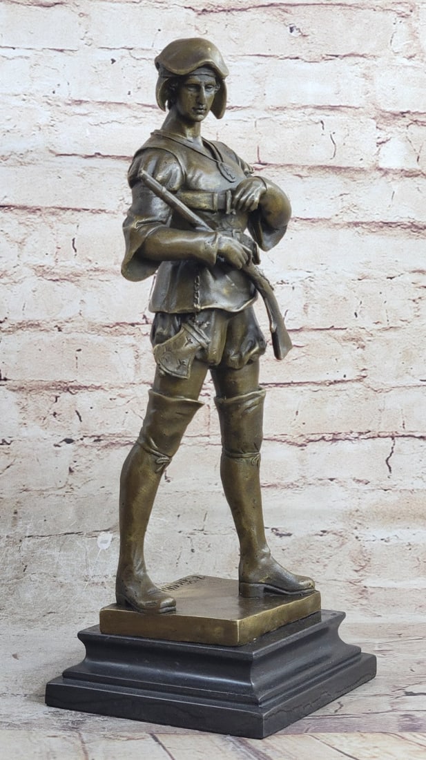 Warrior Bronze Sculpture - 4