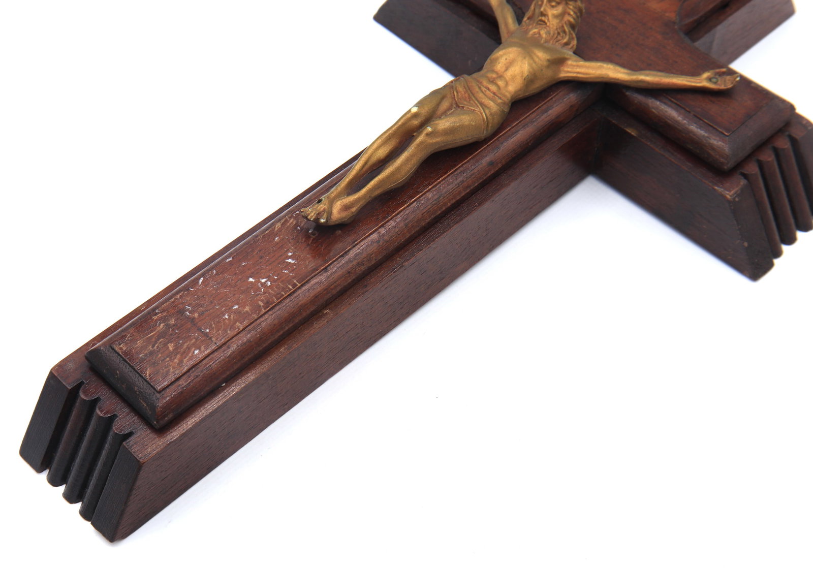 Walnut Sick Call Cross - 7