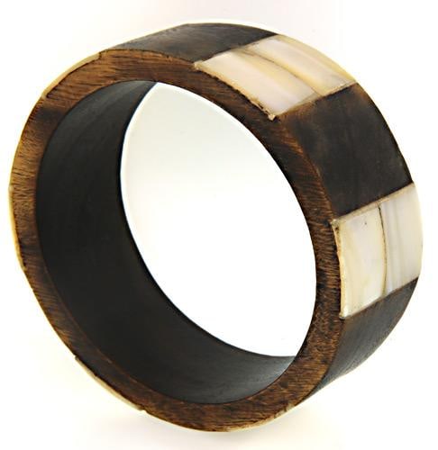 Wide wooden Bangle - 3