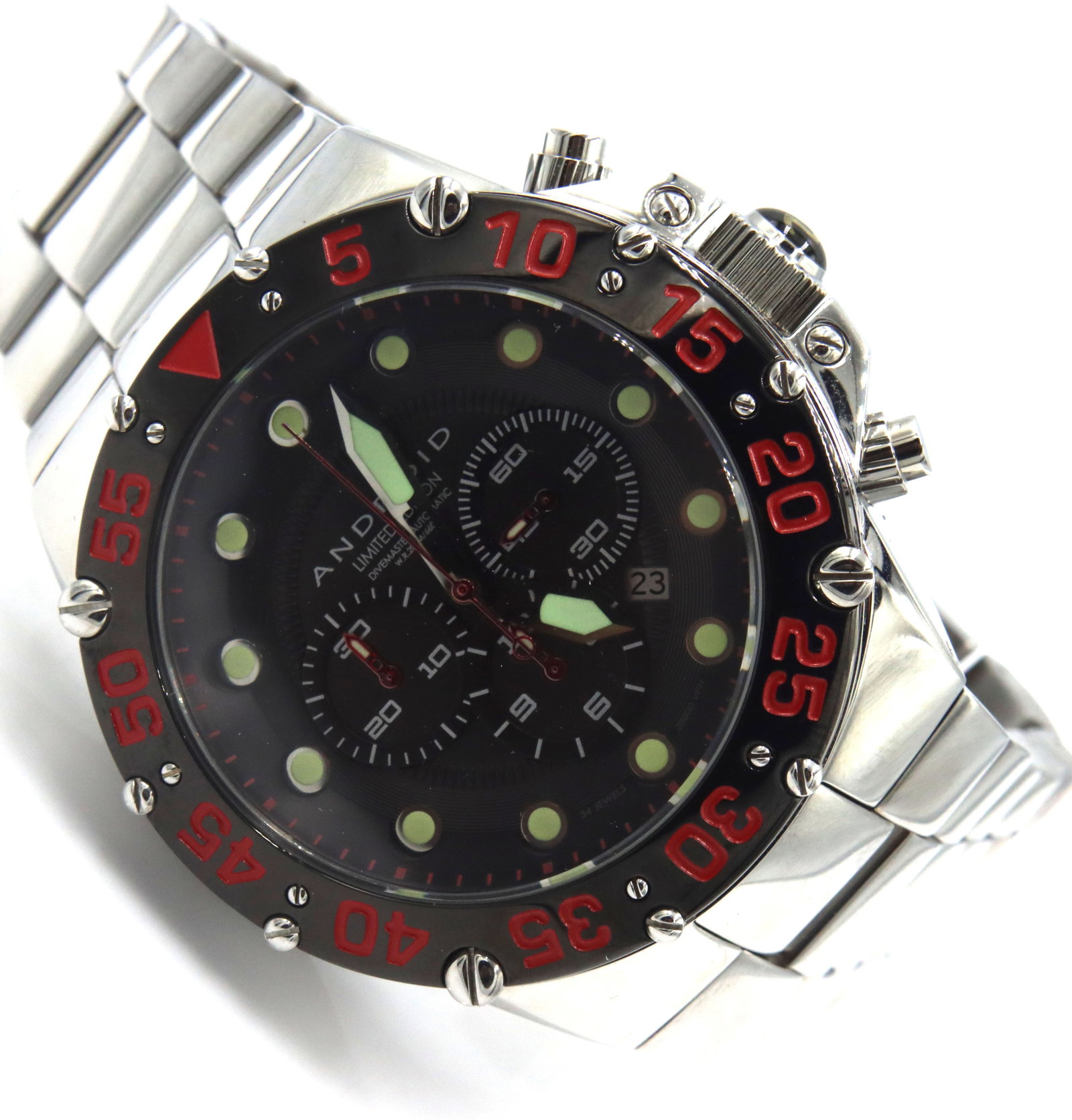 Android Enforcer SII NE78A chronograph automatic watch - 2