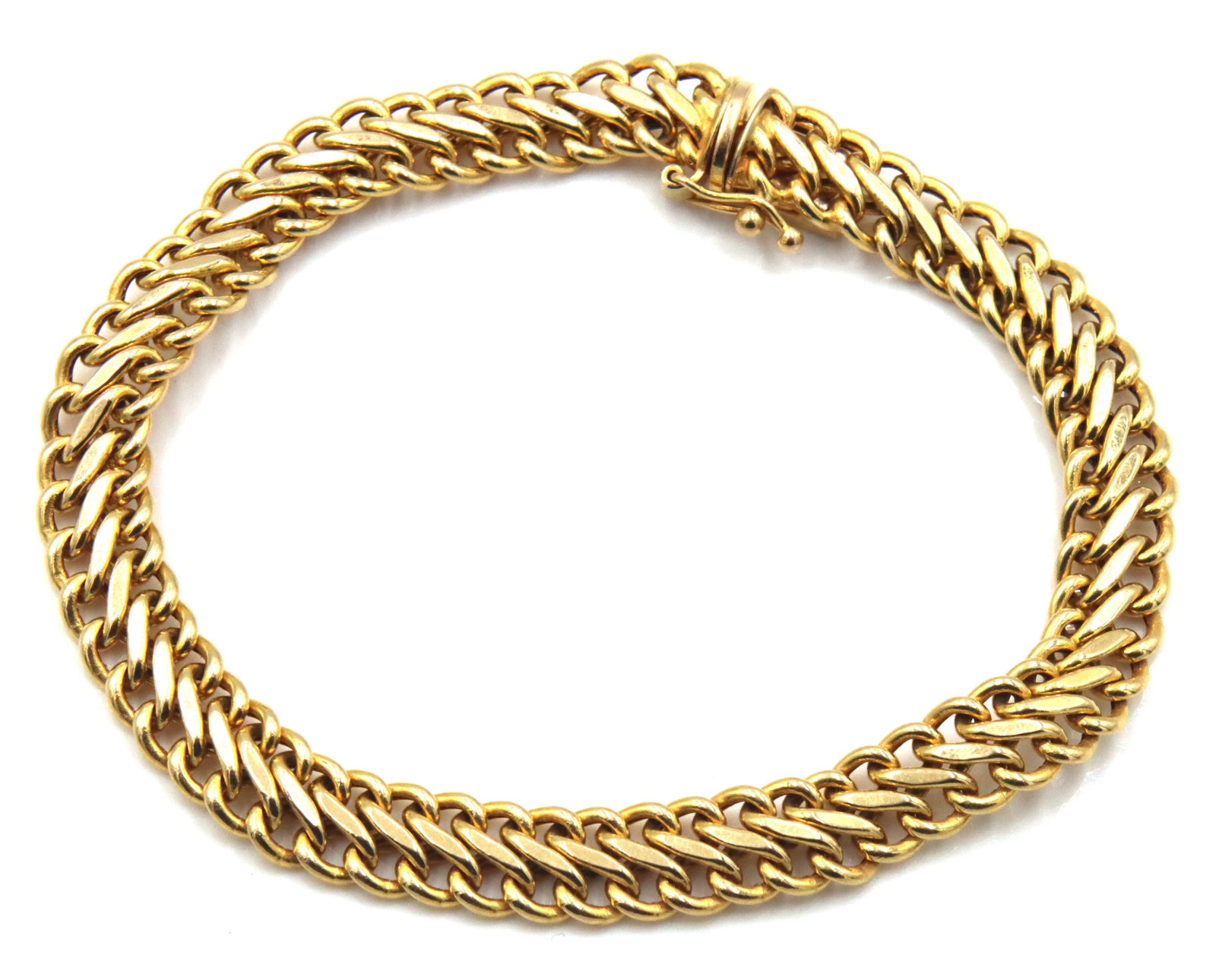Italian 14kt Yellow gold bracelet (1 of 5)