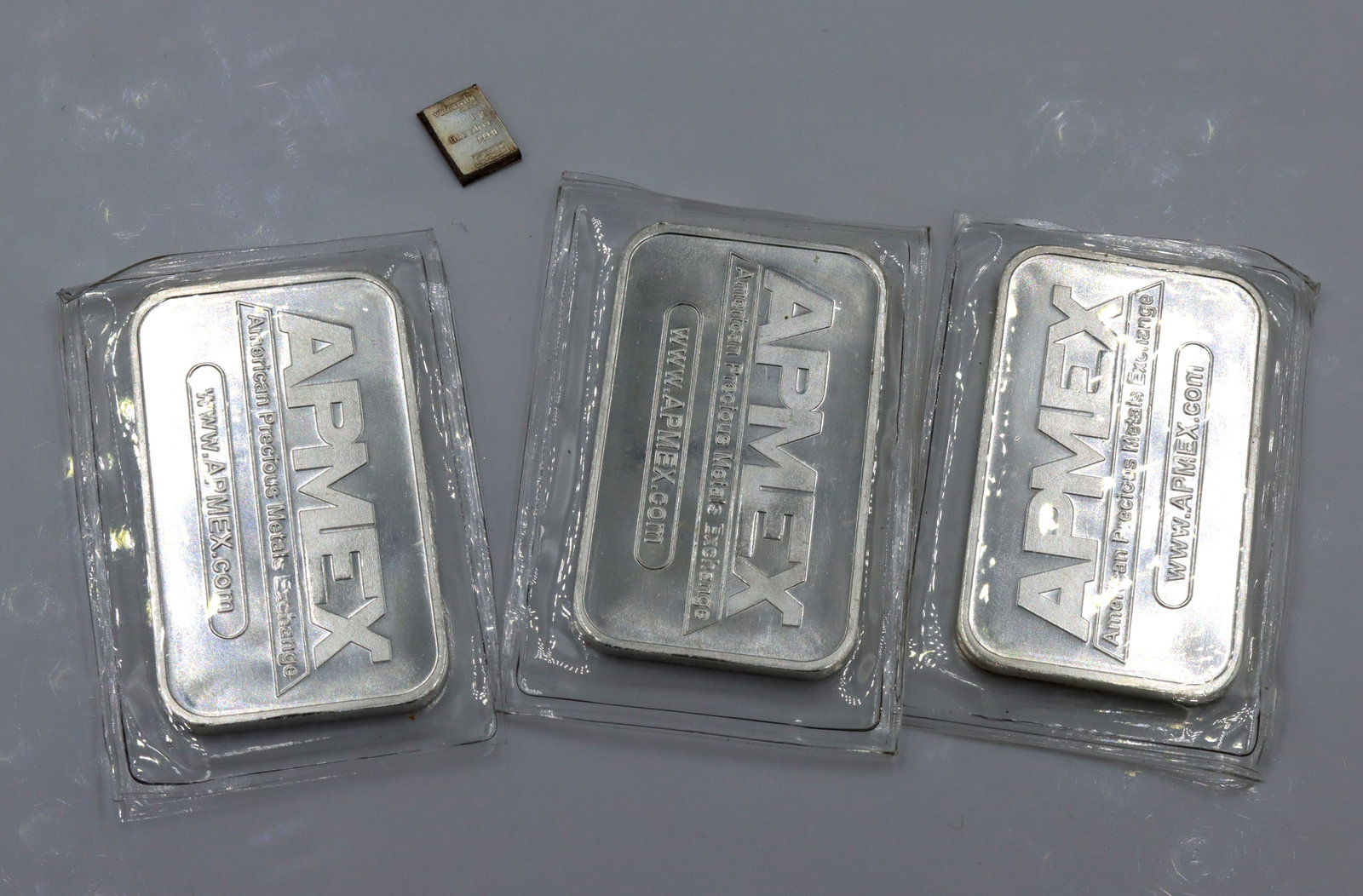 Group lot of 3 APMEX bars (1 of 9)