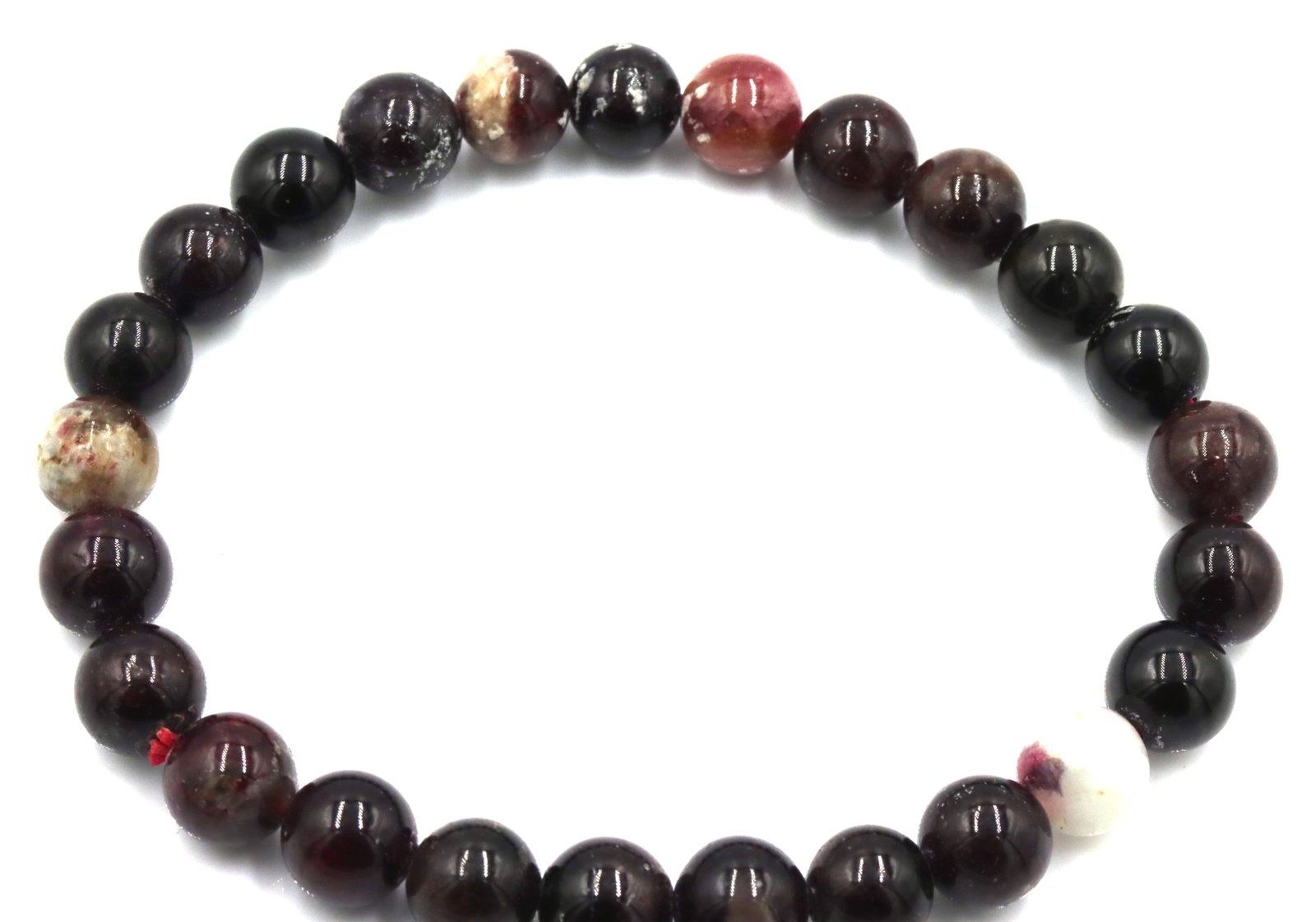 Natural gemstone bangle bracelet - 3
