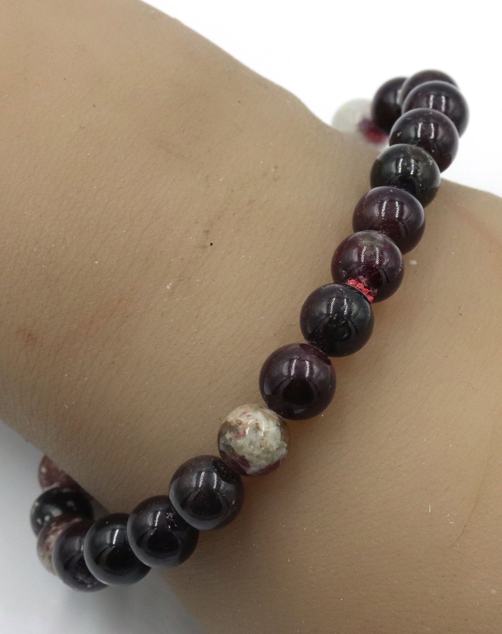 Natural gemstone bangle bracelet - 4