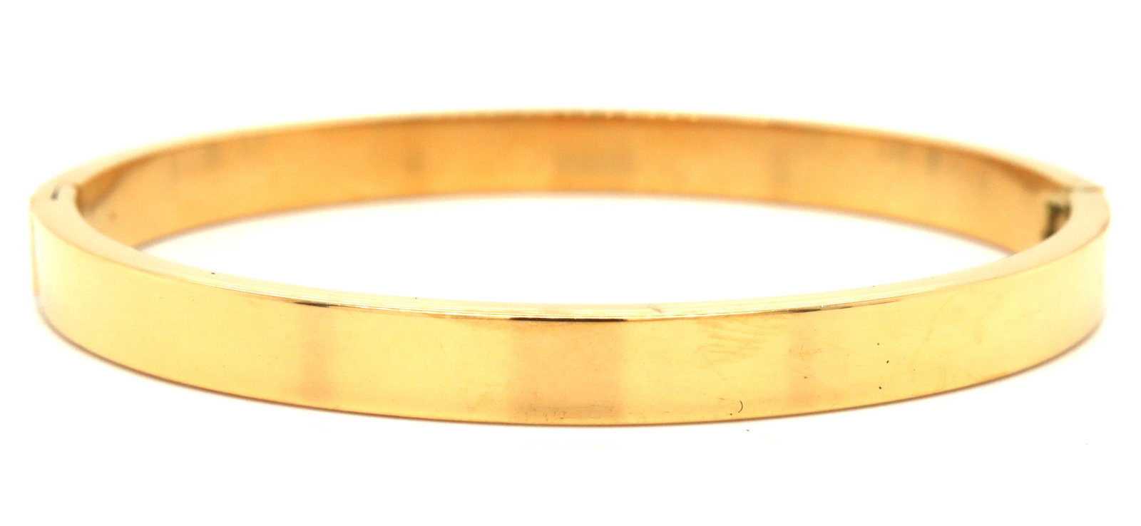 Gold plated bangle bracelet - 5