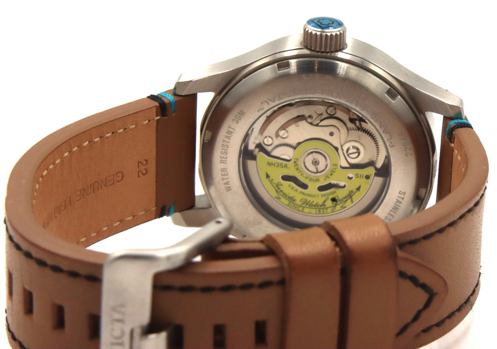Invicta black dial watch - 6