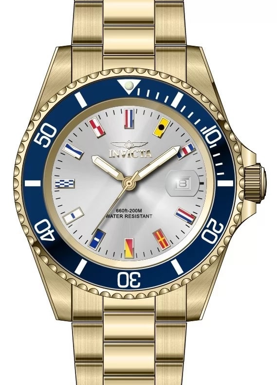 Invicta Men's Pro Diver Quartz 3 Hand Silver Dial Watch: Plunge into any horizon using the steadfast guidance of the Invicta Pro Diver. Stylishly classic, internal workings are forged with variations of bold movements. Built with confident prowess, the fort