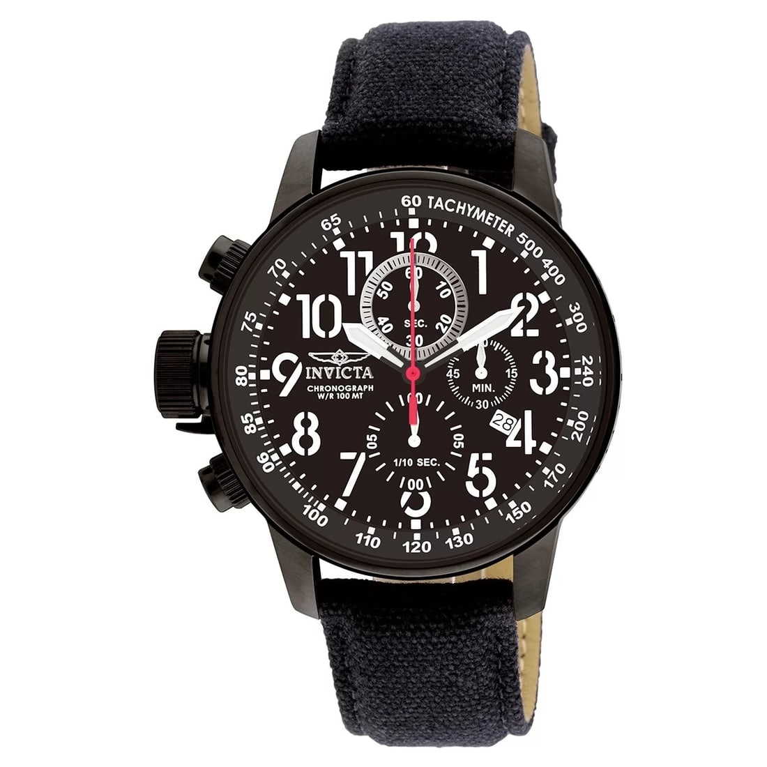 Invicta Men's I-Force Quartz Chronograph Black Dial Watch: A revolutionary constitution by a democratic leading Force. Focused on an end to class antagonisms, the Invicta Force Collection brings about change and makes what was once in reach to only a few, aff