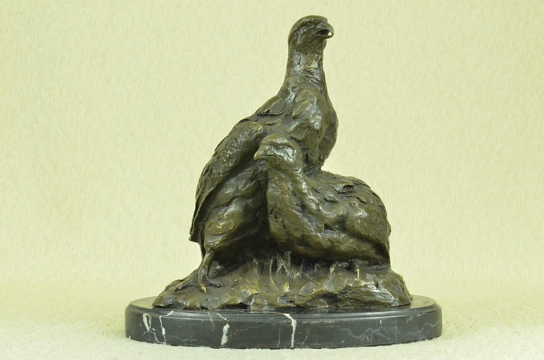 Have one to sell? Sell now Details about Handcrafted bronze sculpture SALE Eagl (1 of 7)