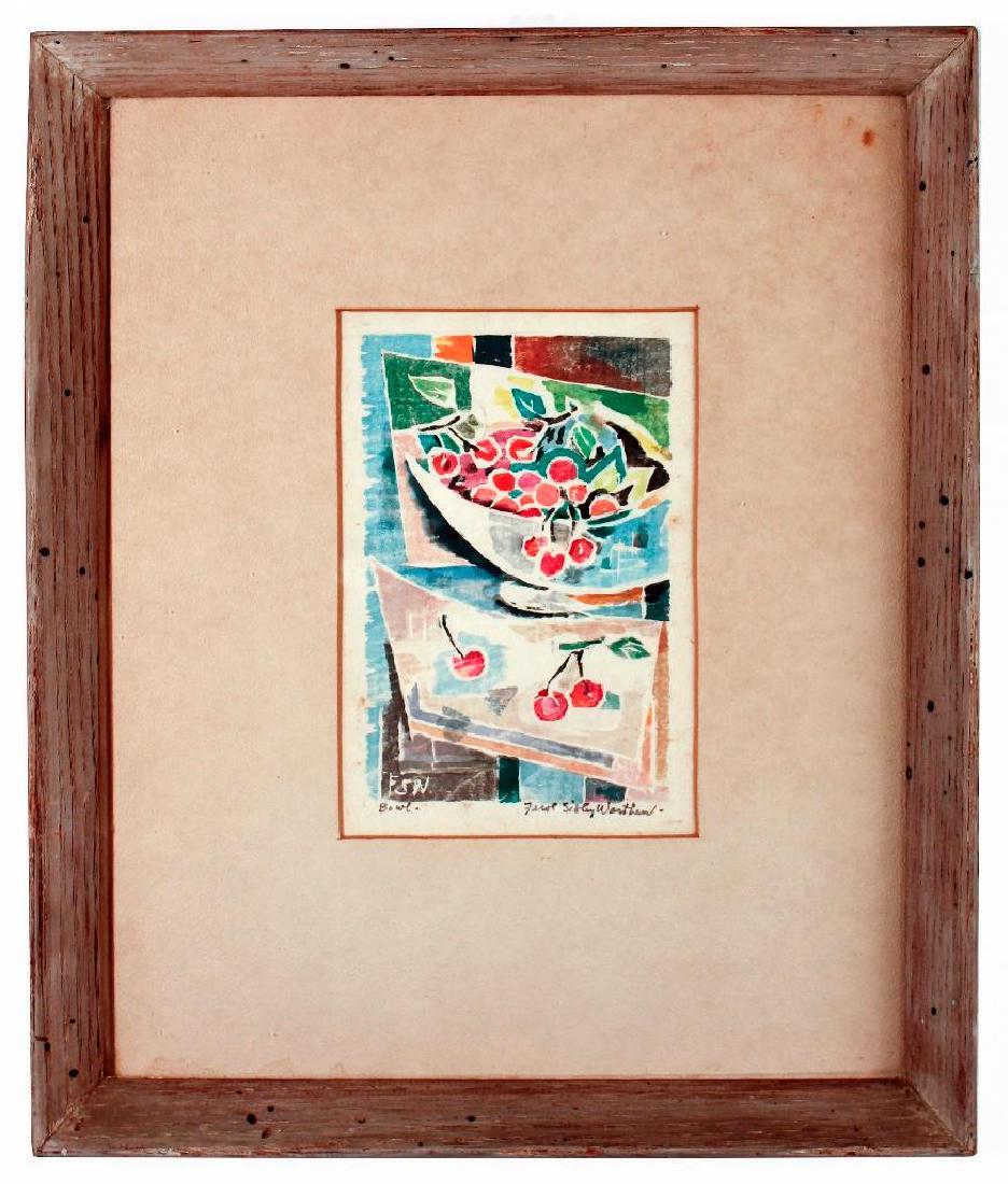 Ferol Sibley Warthen, Bowl of Cherries 1953 (1 of 4)