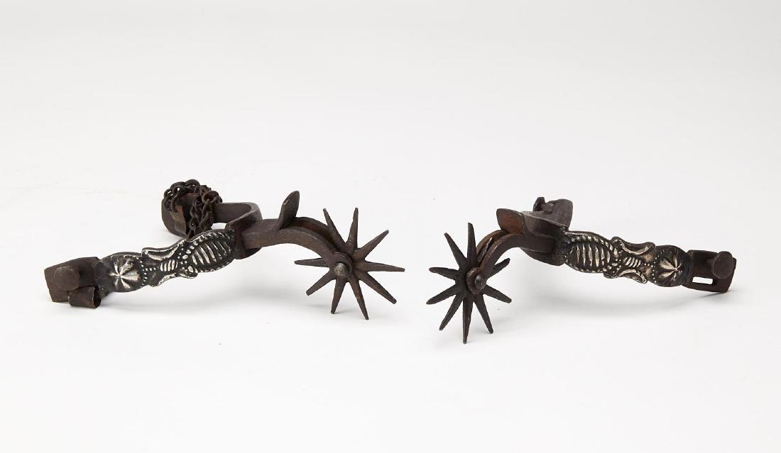 Pair of Spurs with Applied silver (1 of 2)