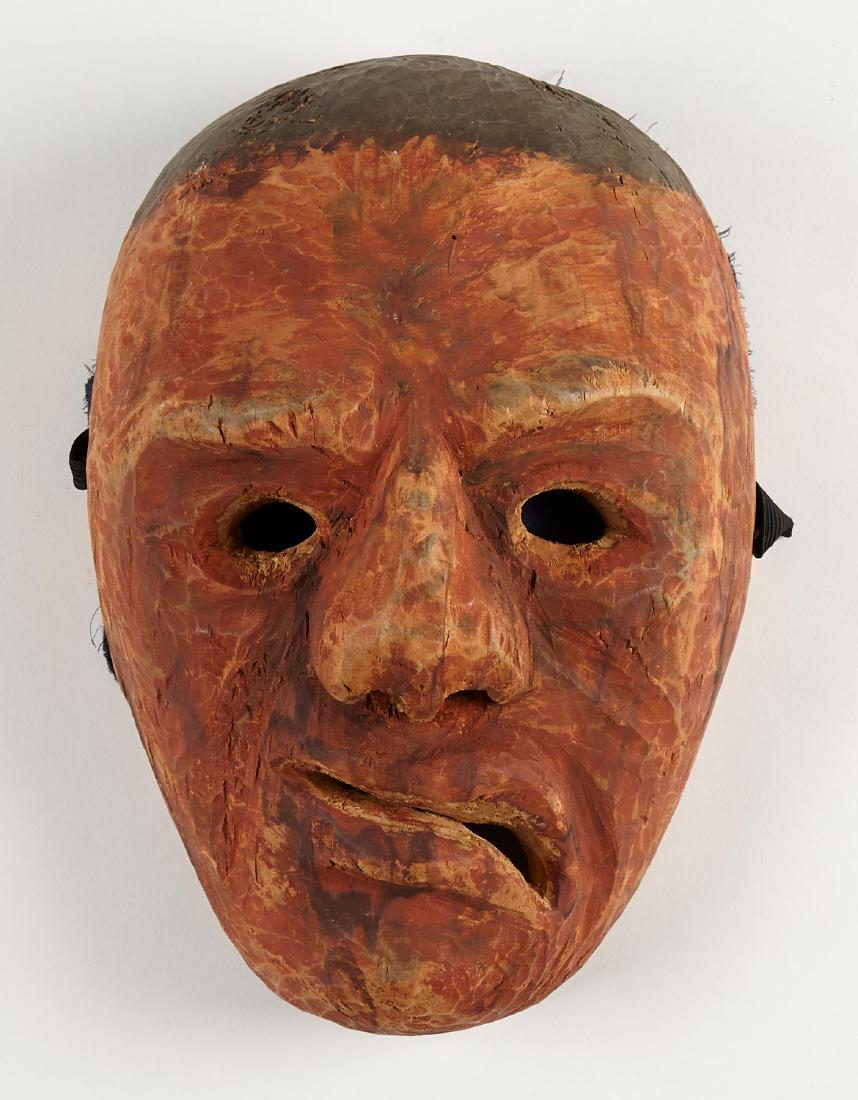 Old Cherokee Carved Mask (1 of 3)