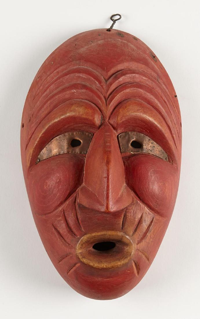 Iroquois Indian False Face  Mask (1 of 2)