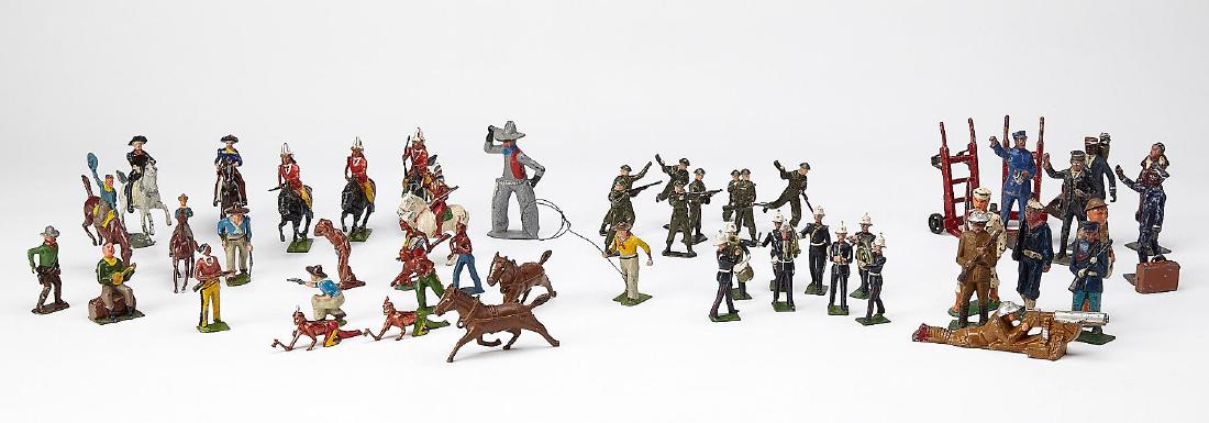 Lot of Painted Lead Toy Figures (1 of 3)