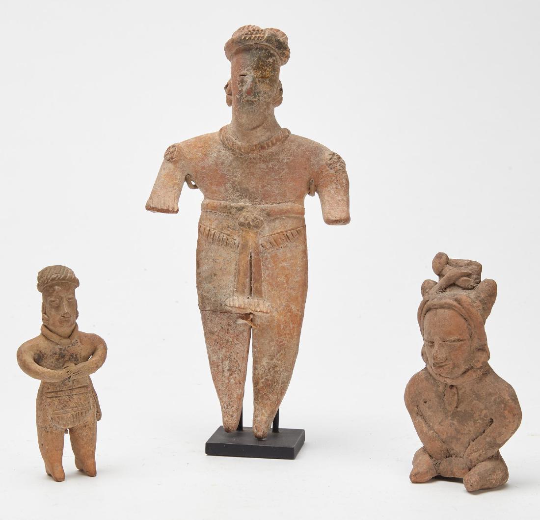 Three Pre Colombian Pottery Figures (1 of 2)