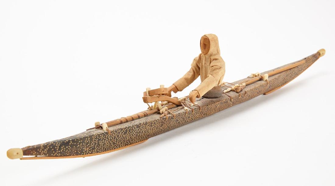 Fine Eskimo Kayak Model (1 of 2)