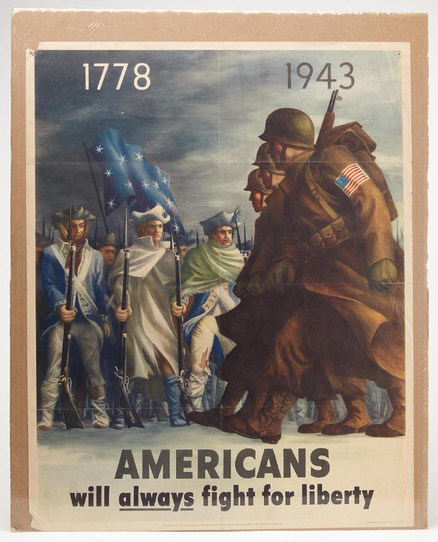 Three Vintage  War Posters (1 of 3)