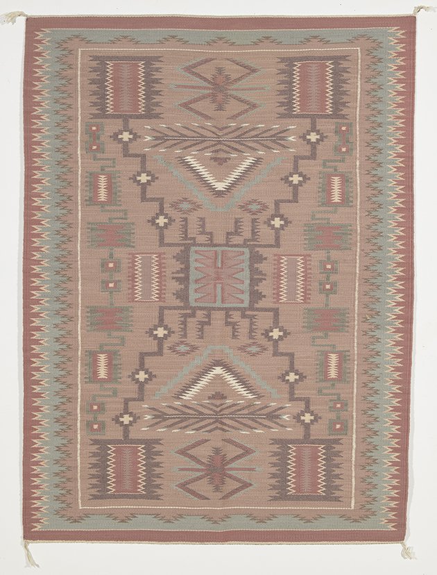 Navajo Storm Pattern Weaving (1 of 3)