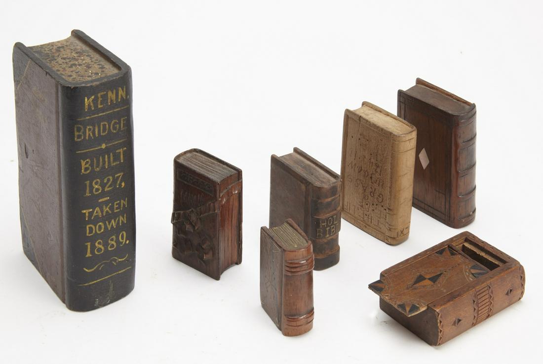 Seven Spruce Gum Boxes (1 of 2)