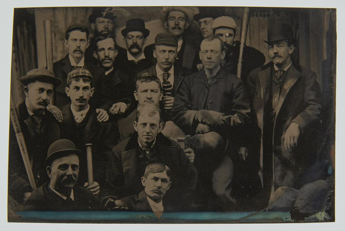 Tintype of Baseball Team (1 of 3)