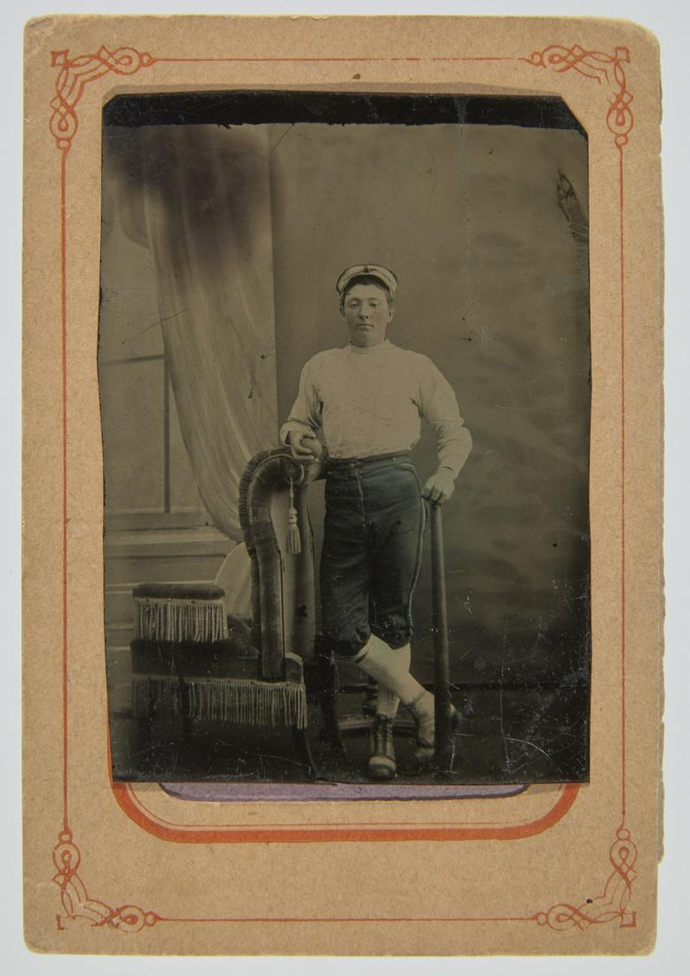 Tintype of Baseball Player (1 of 2)