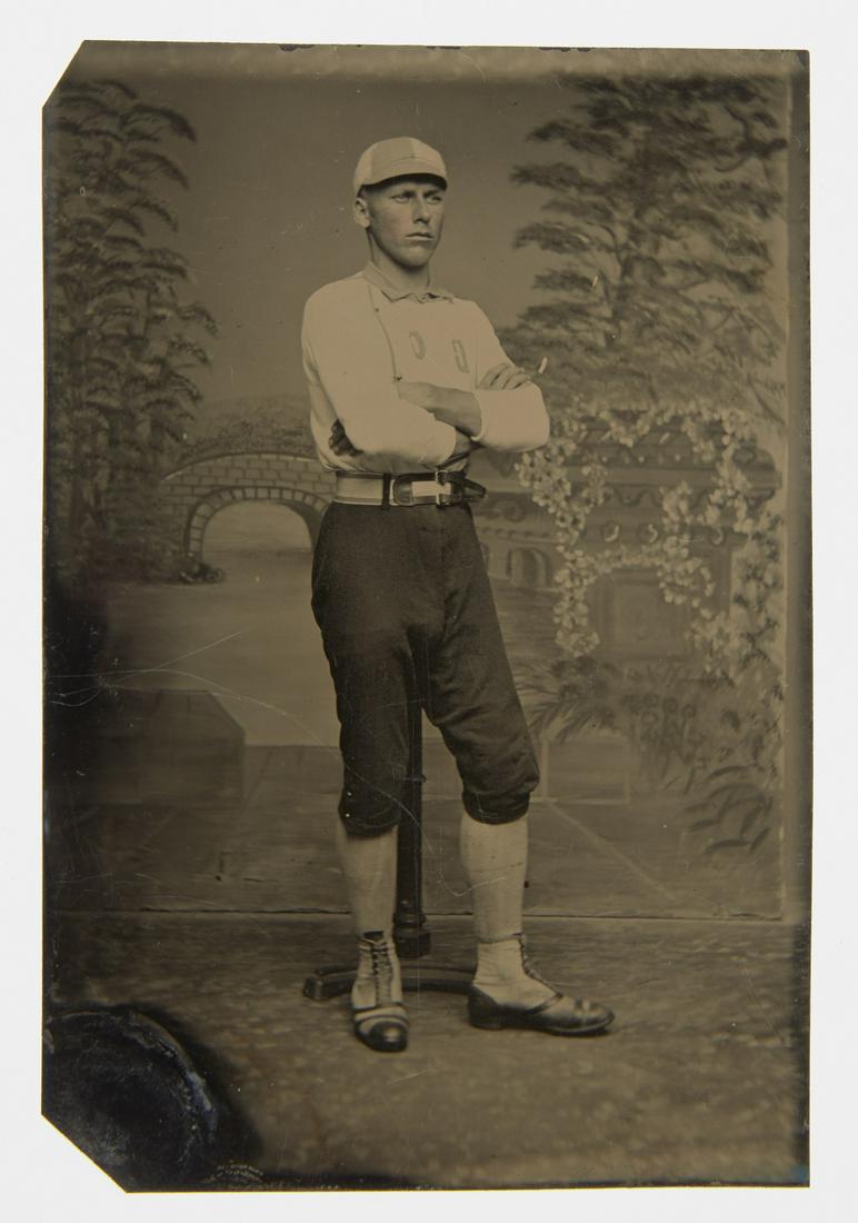 Tintype of Baseball Player (1 of 2)