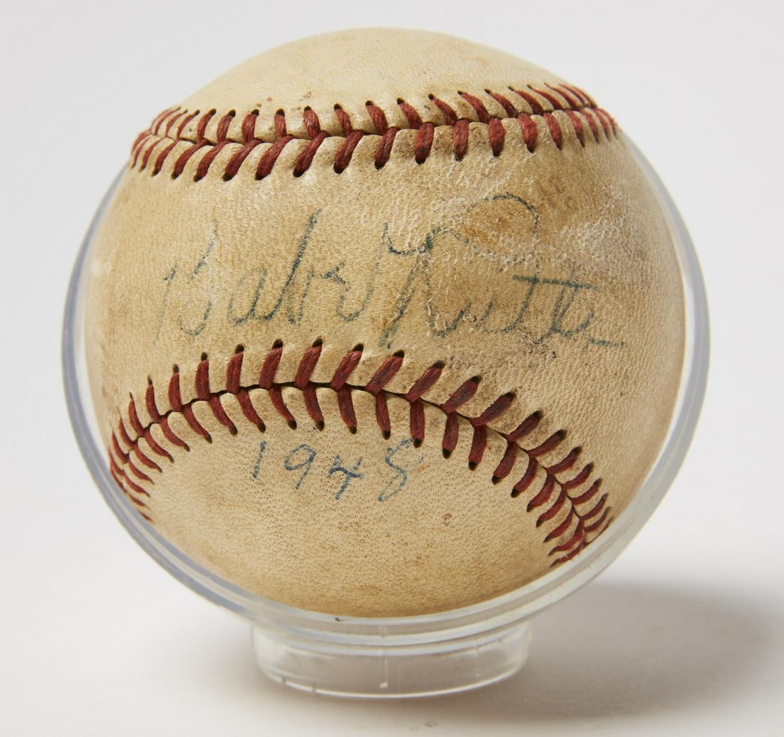 Babe Ruth Signed Baseball - 1948 (1 of 5)