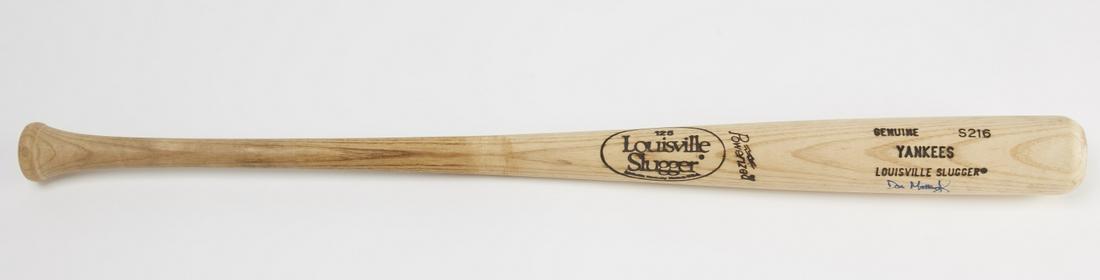 Baseball Bat Signed by Don Mattingly (1 of 5)
