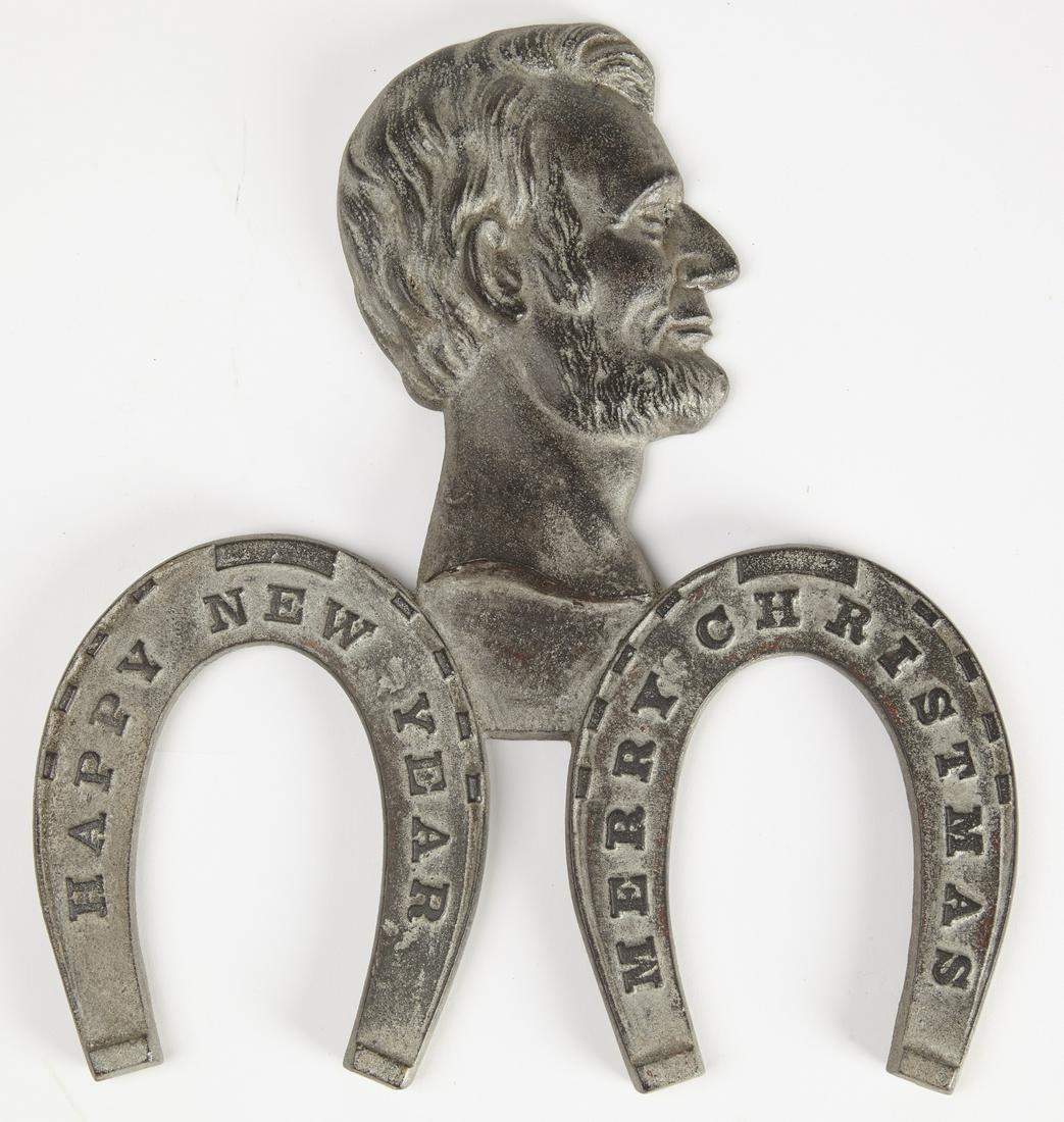 Lincoln Horseshoe Holiday Sign (1 of 2)