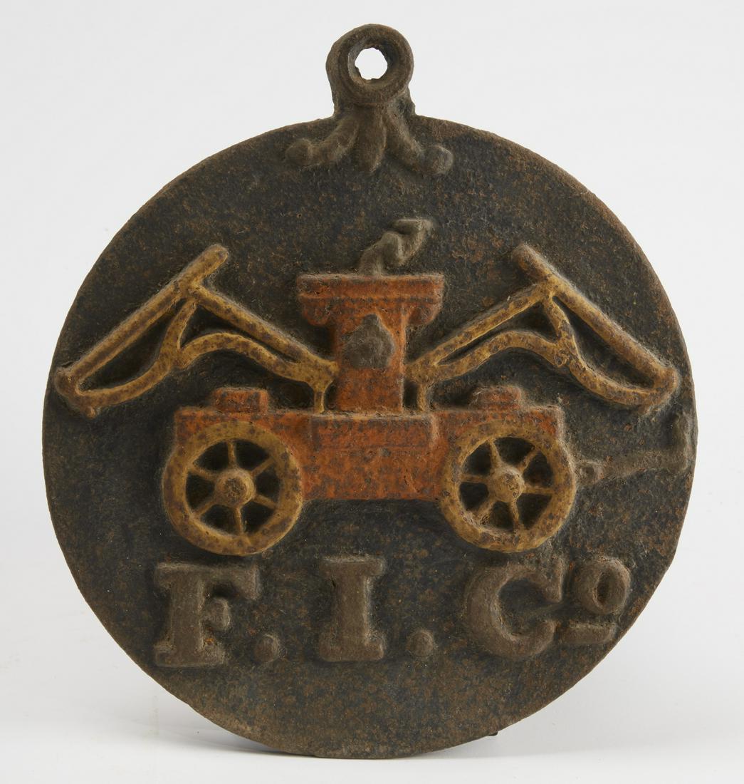 Fire Insurance Company Cast Iron Fire Mark (1 of 2)