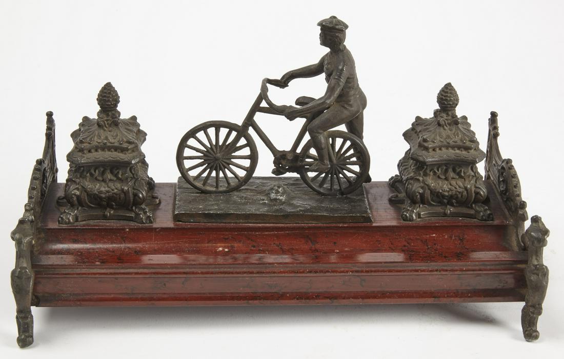 German Safety Bicycle Inkwell (1 of 5)