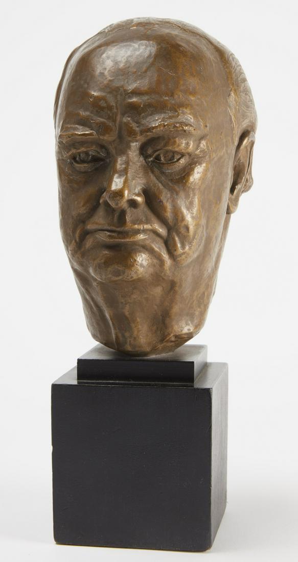 Cast Bust of Winston Churchill (1 of 3)