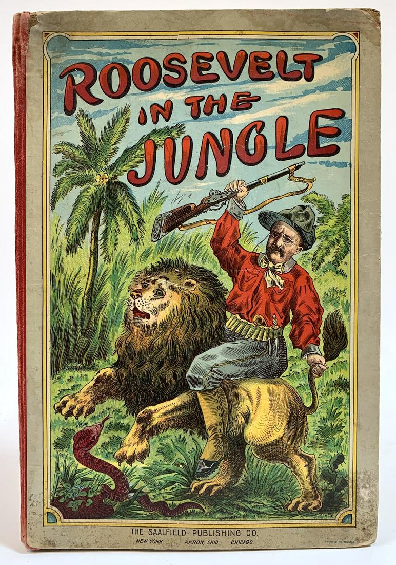 Roosevelt in the Jungle Children's Mechanical Book (1 of 9)