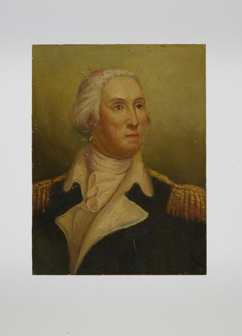 Miniature Portrait George Washington on Copper (1 of 2)