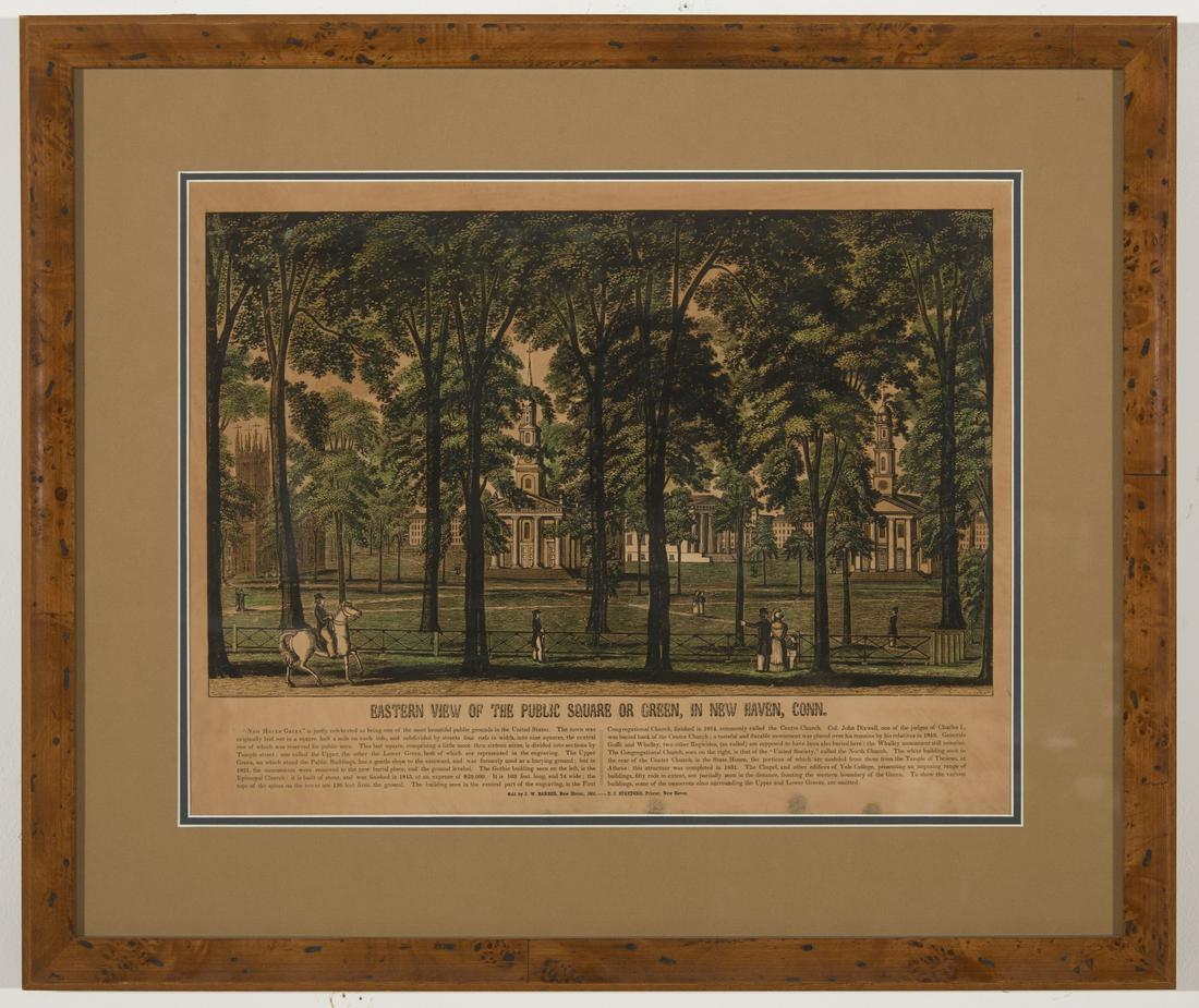 Eastern View of Public Square, City of New Haven (1 of 2)