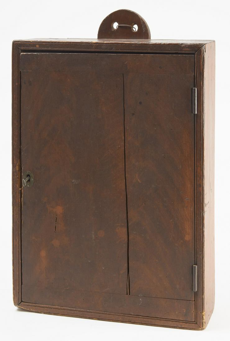 Early Painted Hanging Cupboard (1 of 4)