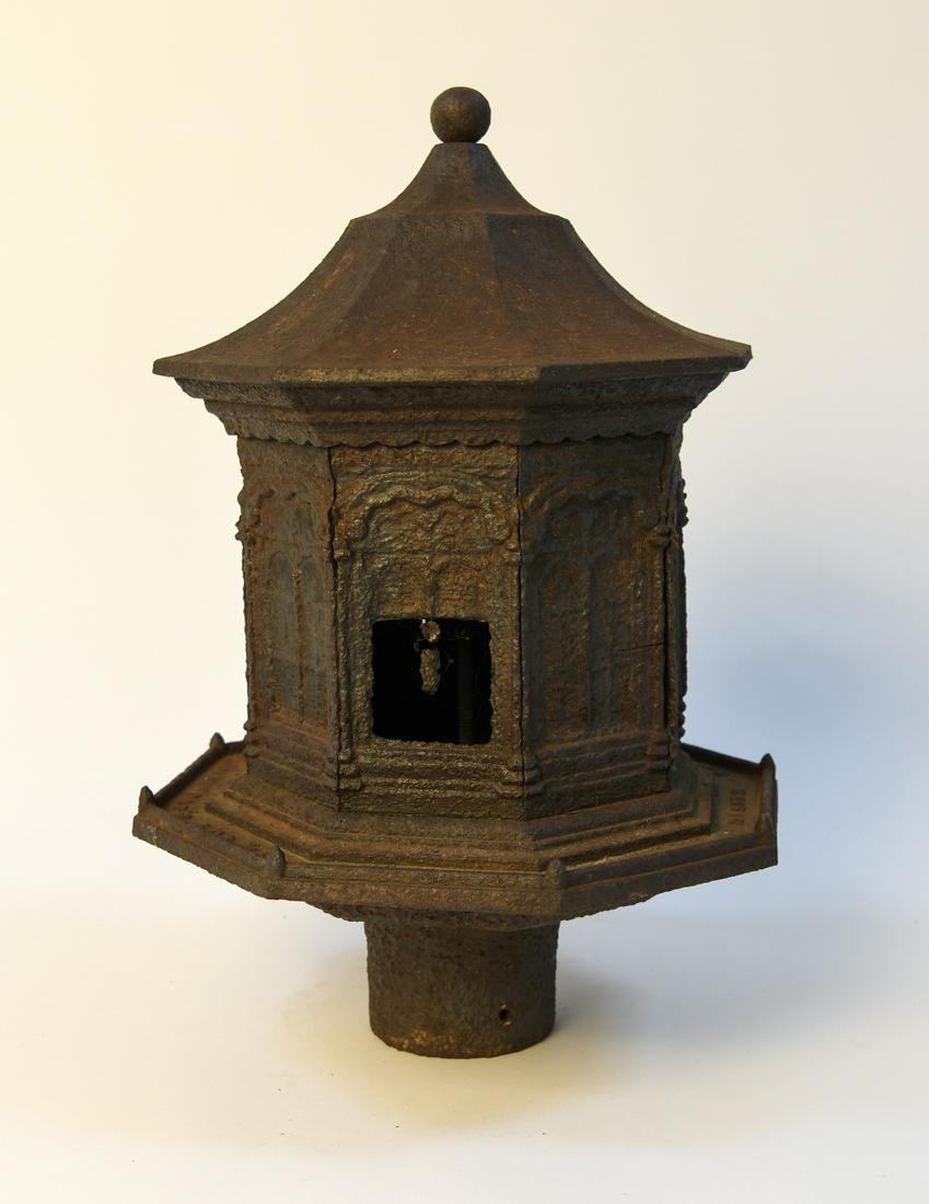 Cast Iron Bird House - Miller (1 of 8)