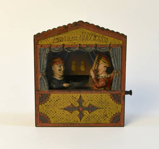 Punch And Judy Mechanical Bank