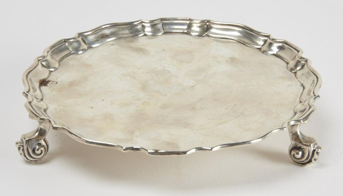 English Silver Card Tray - D&M Davis (1 of 6)