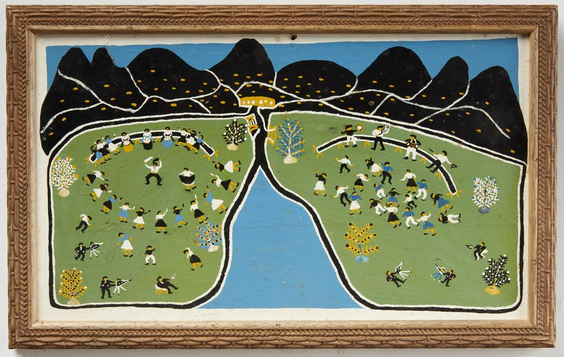 A Joseph - Three  Outsider Paintings - Granada (1 of 3)