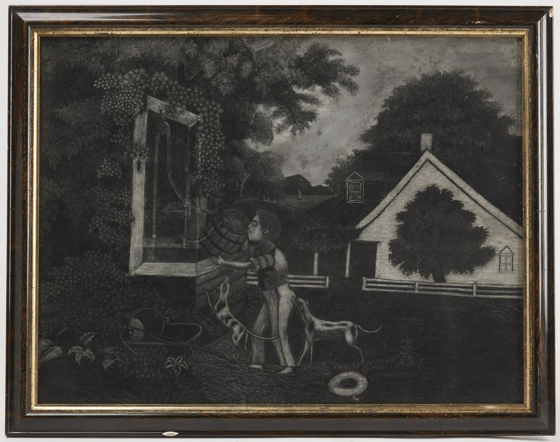 Folk Art Sandpaper Painting (1 of 1)