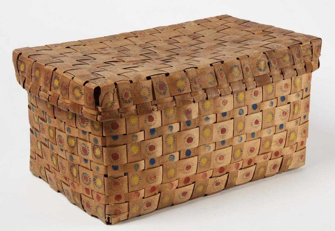 Fine Native Potato Stamp Basket (1 of 11)
