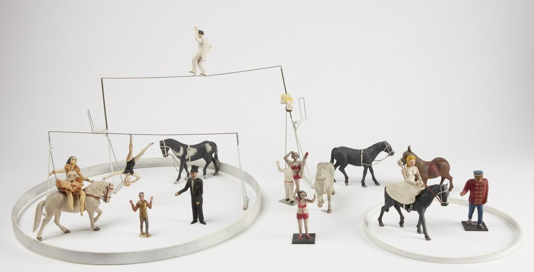 Carved Folk Art Carved Circus (1 of 17)