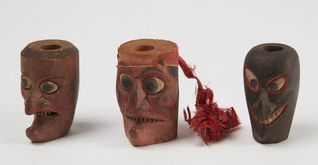 Three Puppet Heads (1 of 2)